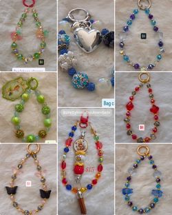 Phone chars/keychains/backpack charms