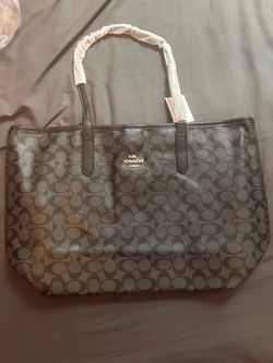 City tote black large purse
