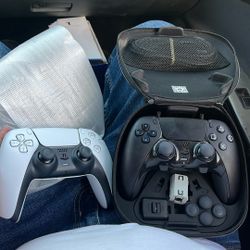 Ps5 Pro Controller And Regular 