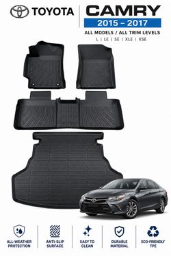 TOYOTA CAMRY 2015-2017 FLOOR MATS