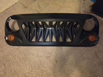 Jeep JK Shark-style front grille 07 to 18
