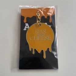 2024 Arby's "Keys To The Cheese" Keychain All Year Long Free Side Cup Cheddar 