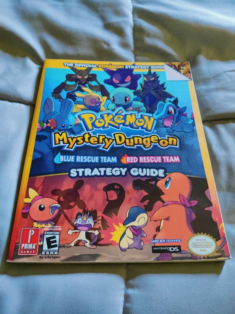 Pokemon Mystery Dungeon Red & Blue Rescue Team Official Strategy Guide