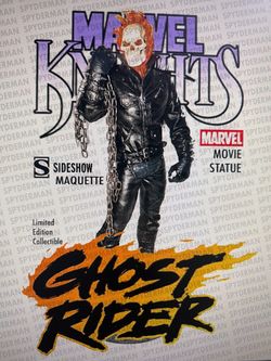 Sideshow Marvel Knights Ghost Rider Maquette
