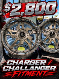 22" LEXANI ARTIS WHEELS ! CHARGER , CHALLANGER , CHYSLER 300 FITMENT! IN STOCK!