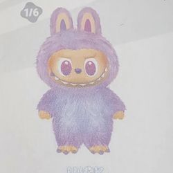 Pop Mart LABUBU Biginto Energy "LUCK" PURPLE 2LEFT NEW SEALED 