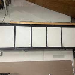 Wooden Garage Cabinet 