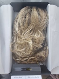 BRAND NEW BELLE TRESS HEAT FRIENDLY SYNTHETIC WIG SUMMER PEACH STYLE