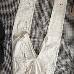 Purple Brand Jeans White 