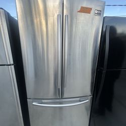 Samsung Beautiful Stainlees Steel 3 Doors Refrigerator 