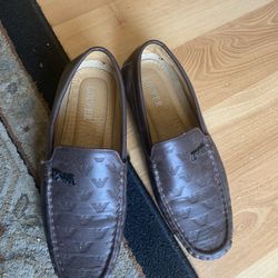 Boys Leather  Loafer Size 3 Used 2 Times