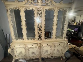 Antique China Cabinet Dinning Buffet