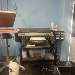 Brother GTX direct to garment printer