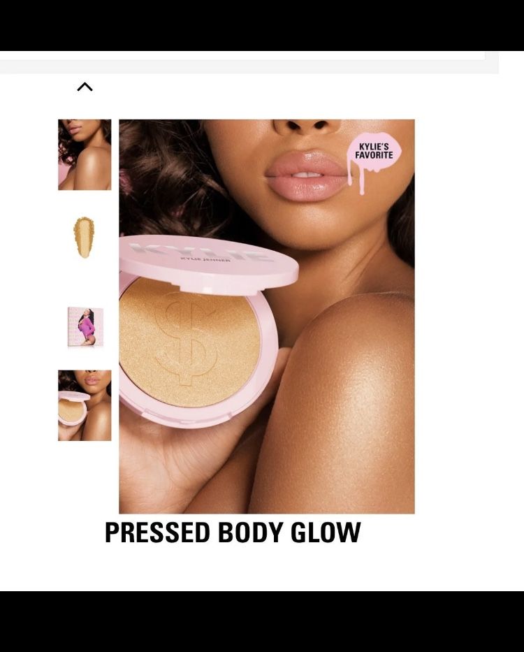 Sold Out Kylie Jenner Pressed Body Glow Powder Giant Compact From You’re So Money Collection