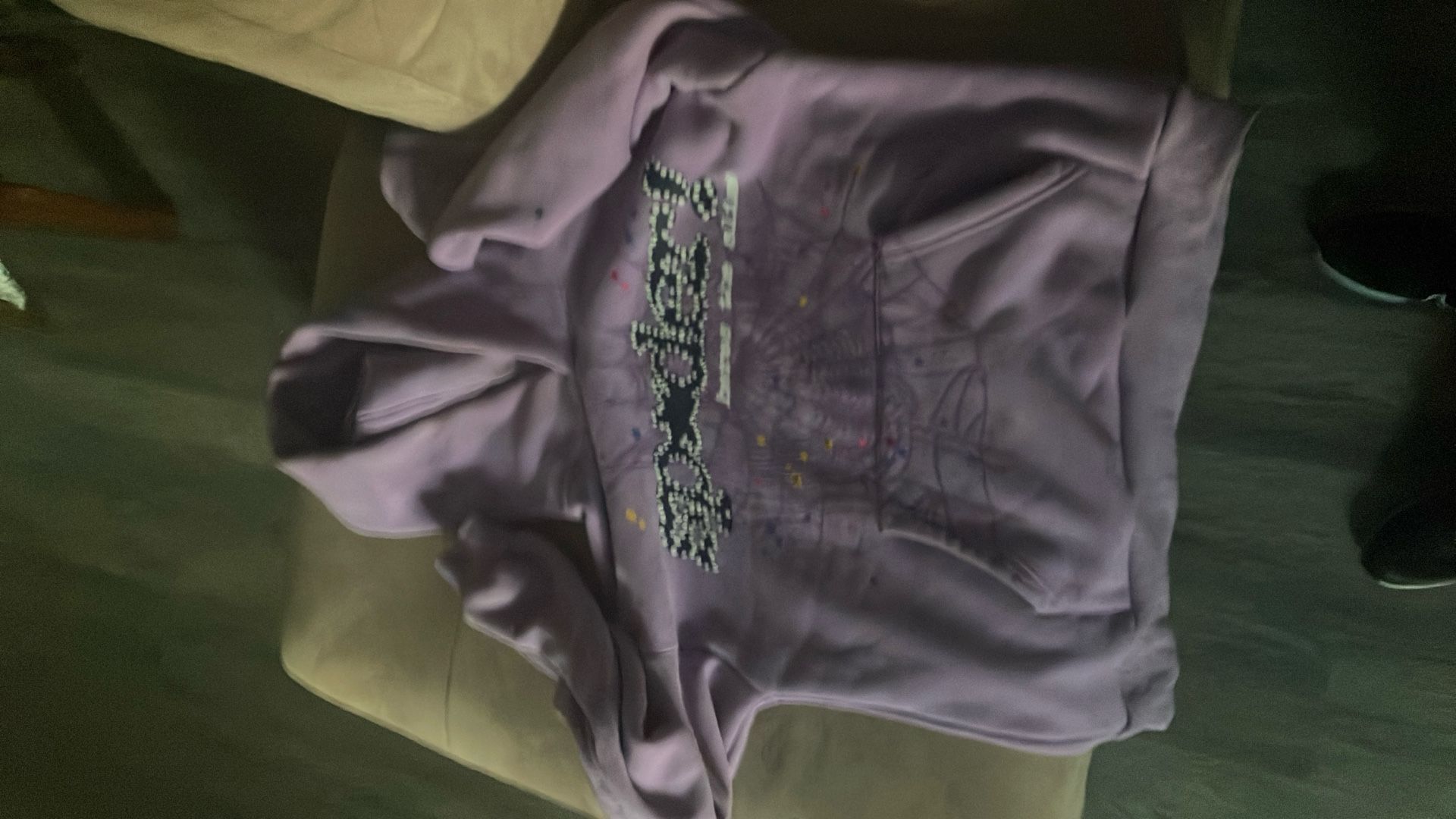 Purple Spider Hoodie