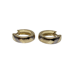 10K Yellow Gold Huggies Earring BD-0014