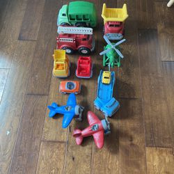 Huge Lot Of Green Toys