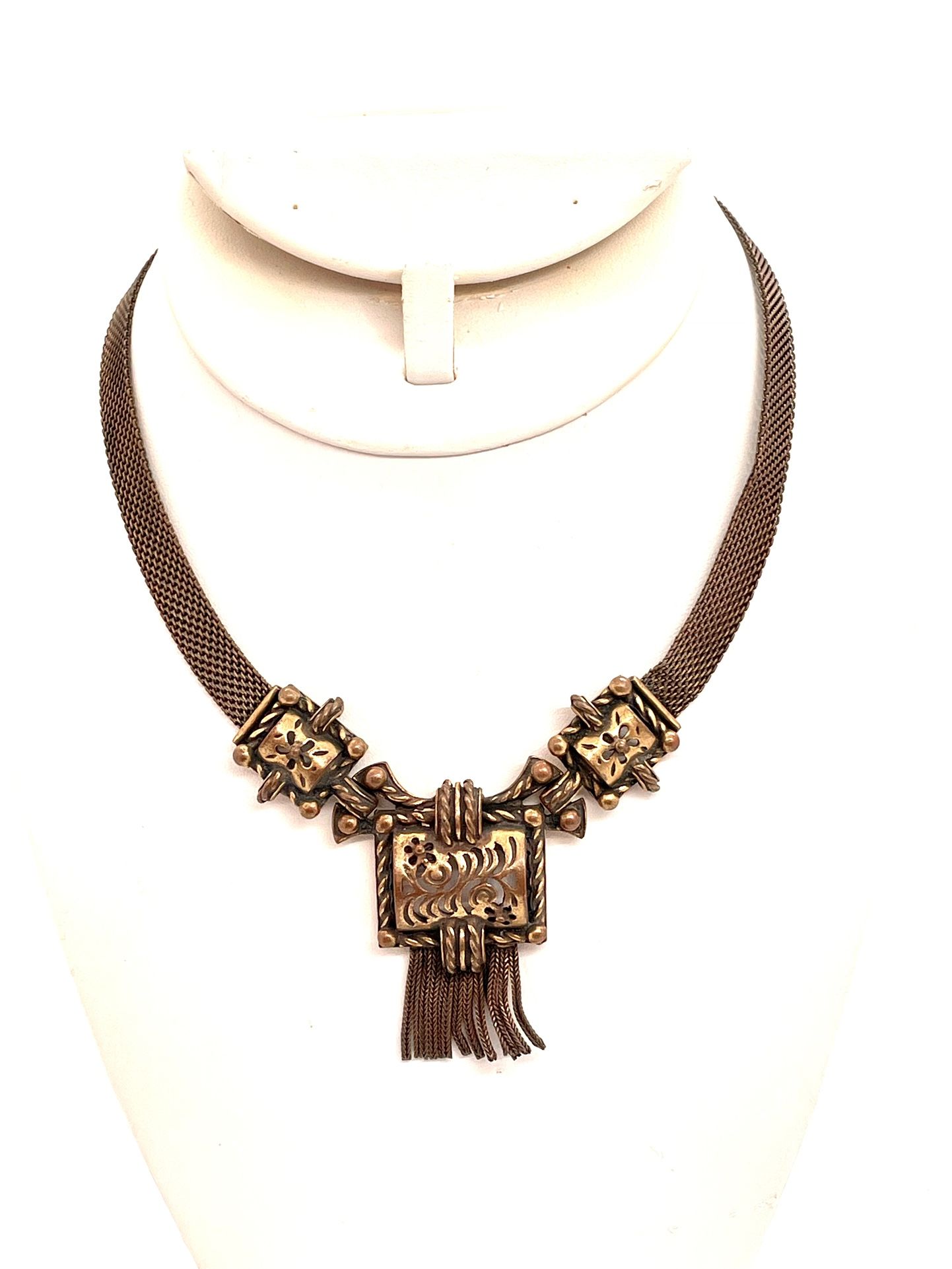 Vintage Bronze Choker