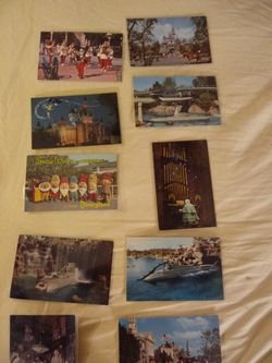 Vintage Disney post cards