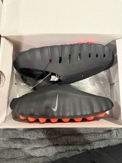 Nike Mind 001 Slide Gray Orange