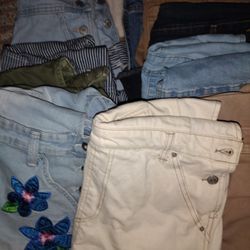 Jean Shorts And Levi's Size 7 Through 9 