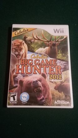 Big Game Hunter 2012 Wii