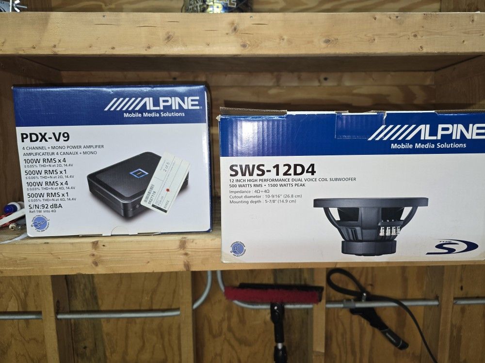 Alpine Pdx V9 /Pioneer D8604 Champ