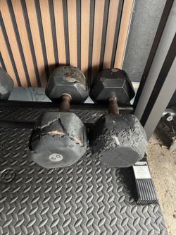 50 Pound Dumbbells - Pair