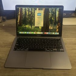 2020 13” MacBook Air: 1.1Ghz i3, 8GB, 256GB SSD