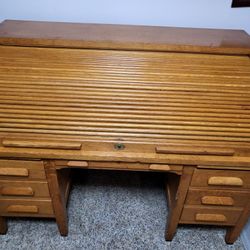 Antique Roll top Desk