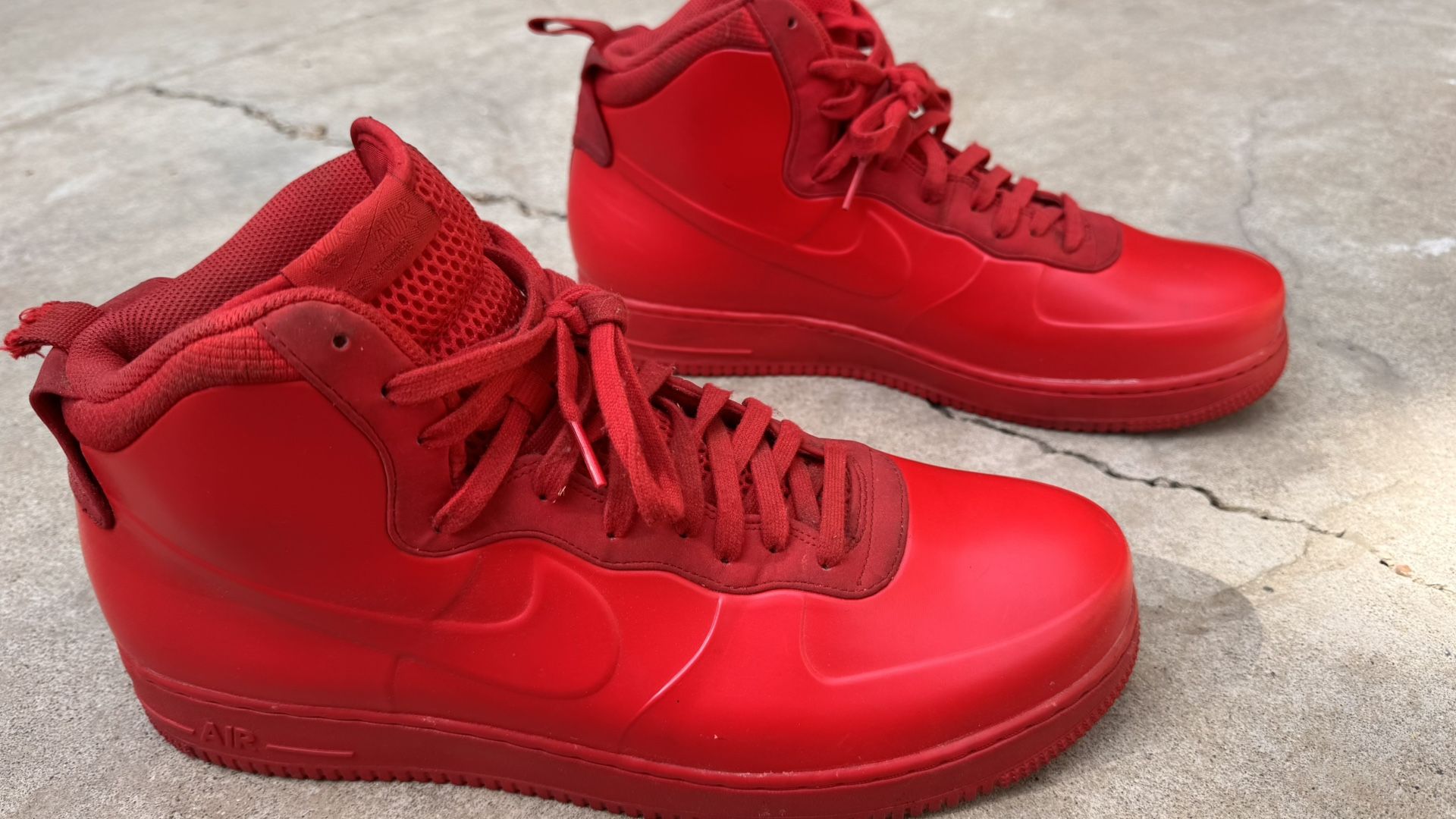 Nike Air Force 1 Foamposite Varsity Red