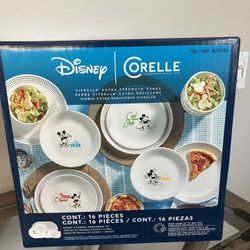 Corelle Disney Mickey 16 Pcs Dinnerware Set