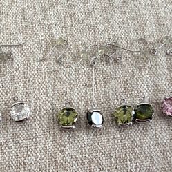 Jewelry, 6 Pairs Of Ear Rings 