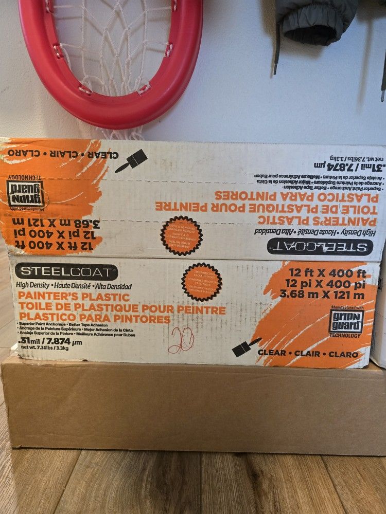 🟧 Painter’s Plastic – 12 ft x 400 ft (NEW)