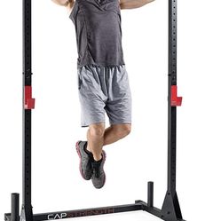 Adjustable Squat Rack / Pull-Up Bar Combo Rack de Sentadillas y Barra de Pull-Up 