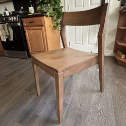 Solid Wood Dining Chairs (Plank & Beam Brand)
