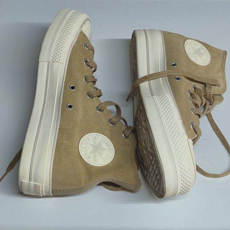 Converse women suede platform 