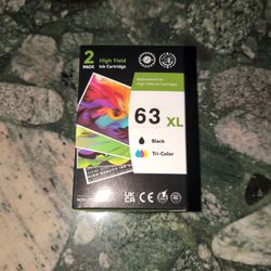HP INKJET replacement Ink 63XL