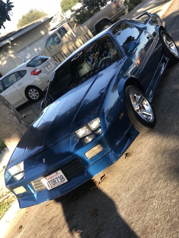 92 Camaro Rs 25th Anniversary 1992 Chevrolet Camaro Rs