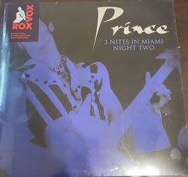 PRINCE 3 NITES IN MIAMI COLORED VINYL LP 180 GRAM SEALED!