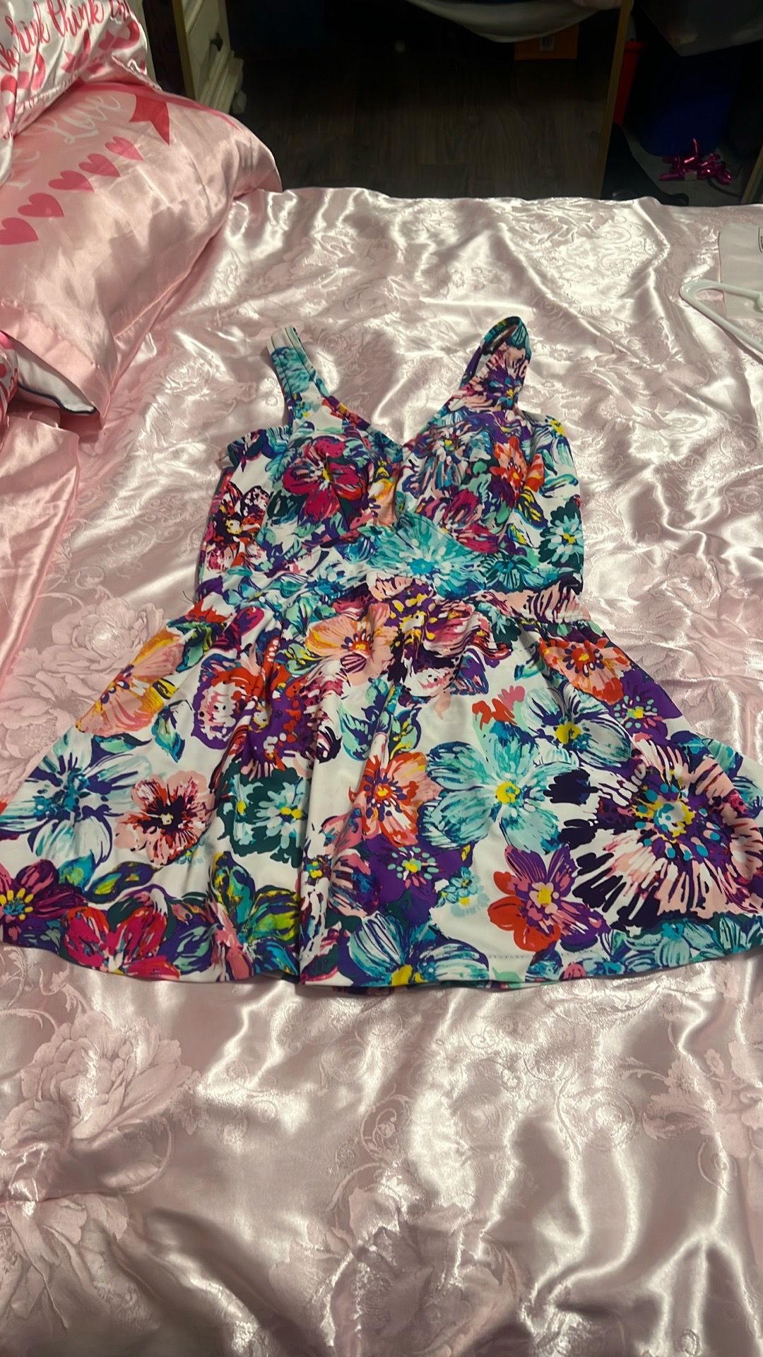 Bathing suit with built in pant