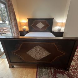 Queen Bed Set With Mattress