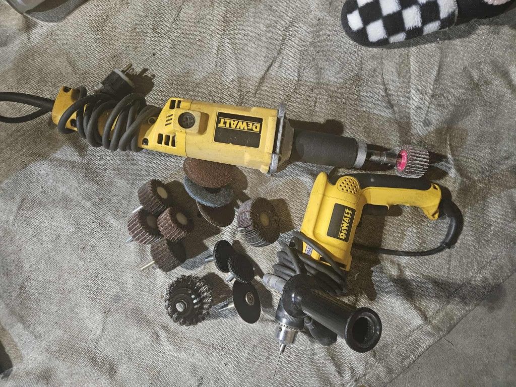 Dewalt: Die Grinder (2") And Drill