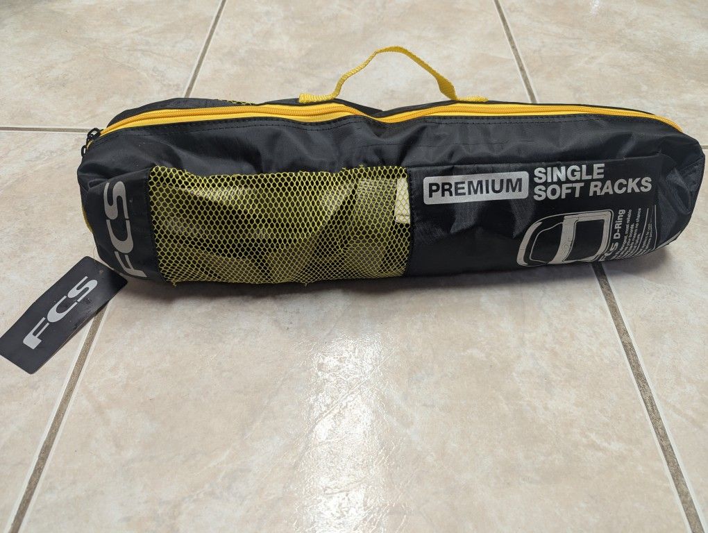 FCS Premium D-Ring Soft Racks for Surfboard/SUP
