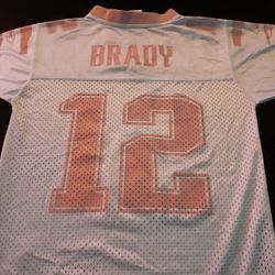 OFFICIAL NFL PATRIOTS #12 TOM BRADY JERSEY