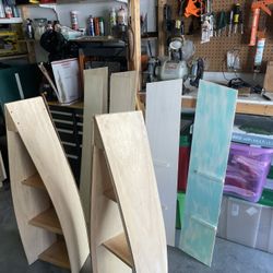 Boat Bookshelves & Materials To Finish 