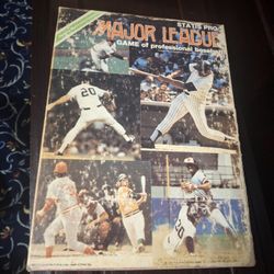 Statis Pro Major League Game Of Professional Baseball