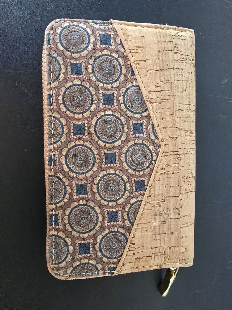 Womens Cork Bifold Wallet