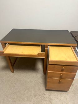 Desk with storage