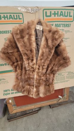 H Sommer Fur Vintage Mink Stole